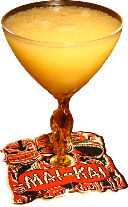 Mai Tai and Tiki Mug